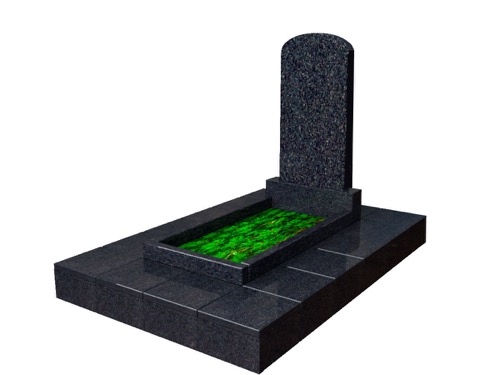 Памятник из габбро